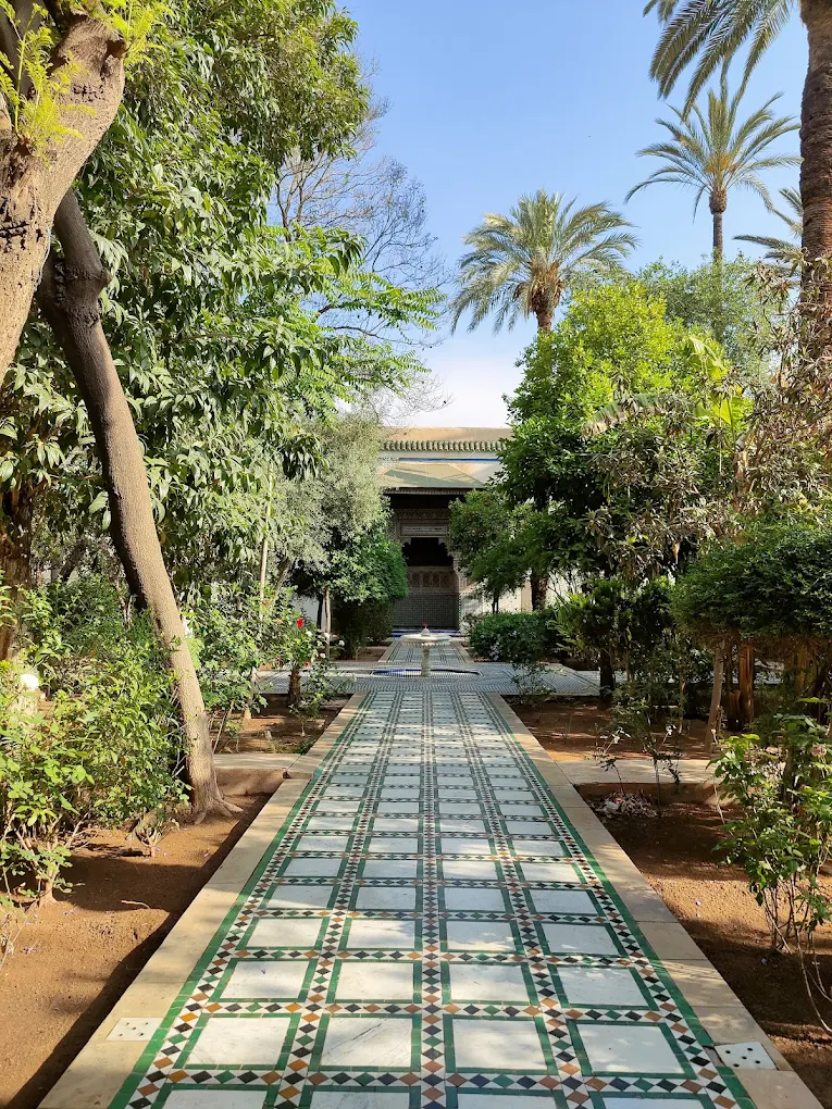 palais bahia jardin